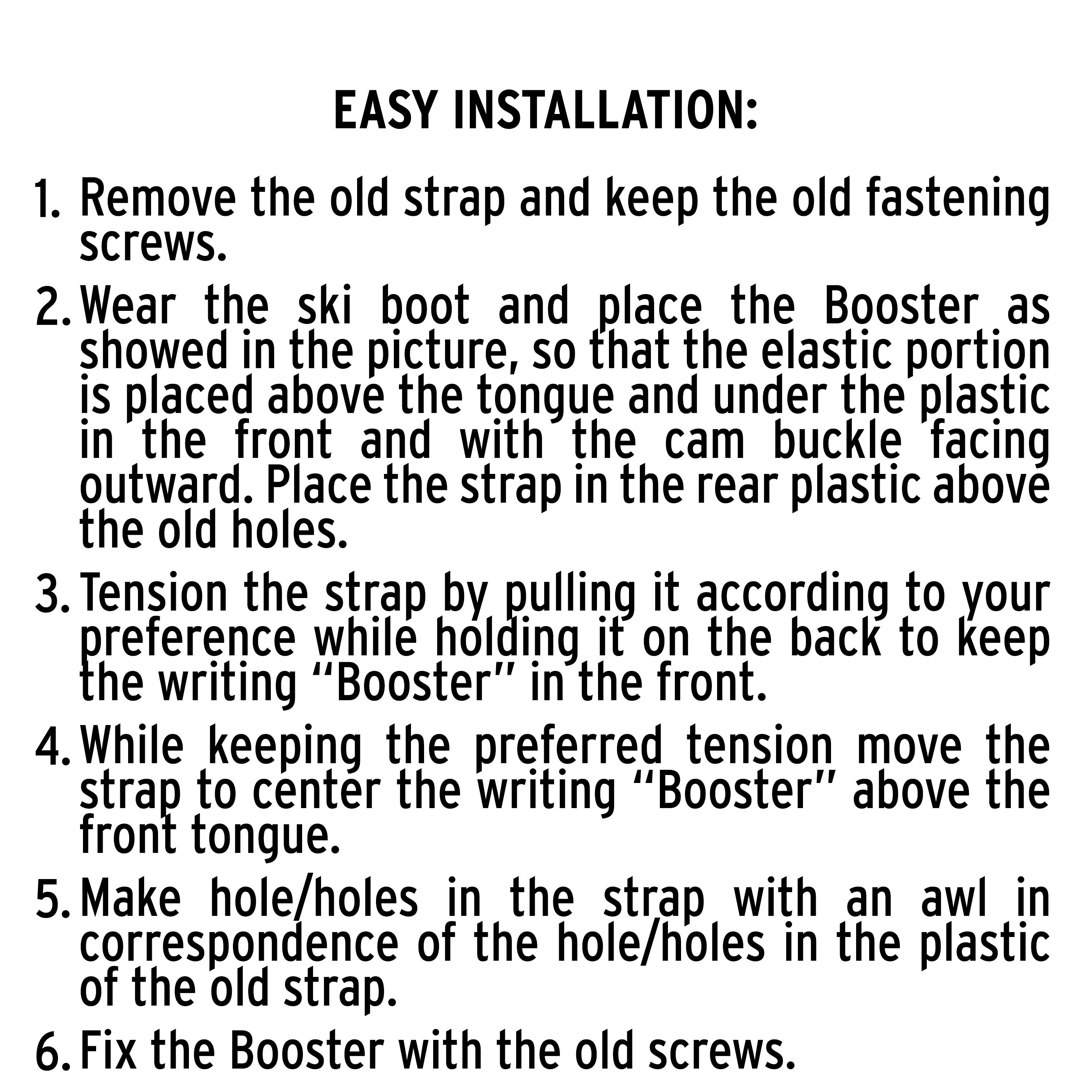 BOOSTER SKI STRAP KID (KIDS)