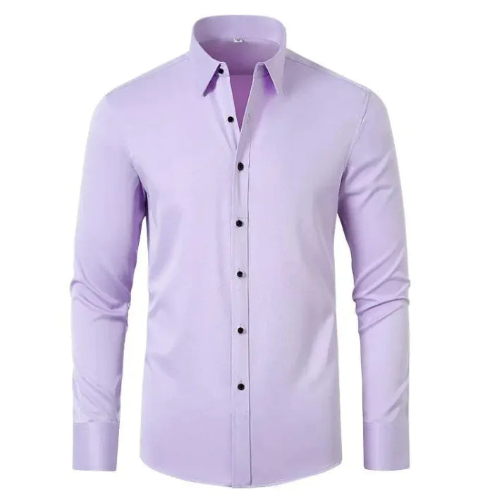 Men's Wrinkle-Free Elastic Business Shirt   $46.66 - $48.98