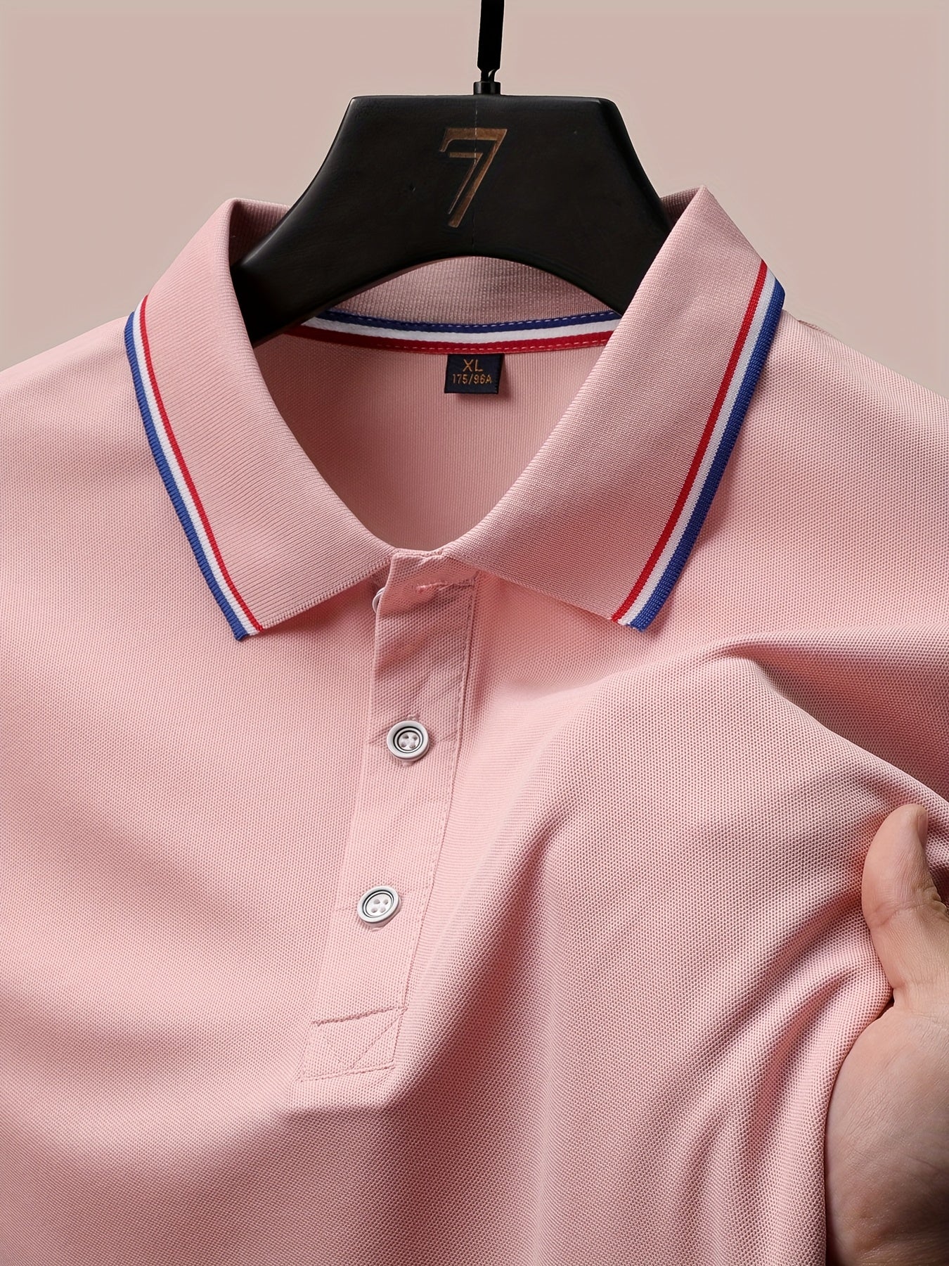 Mens Breathable Sport Polo Cool Summer Style