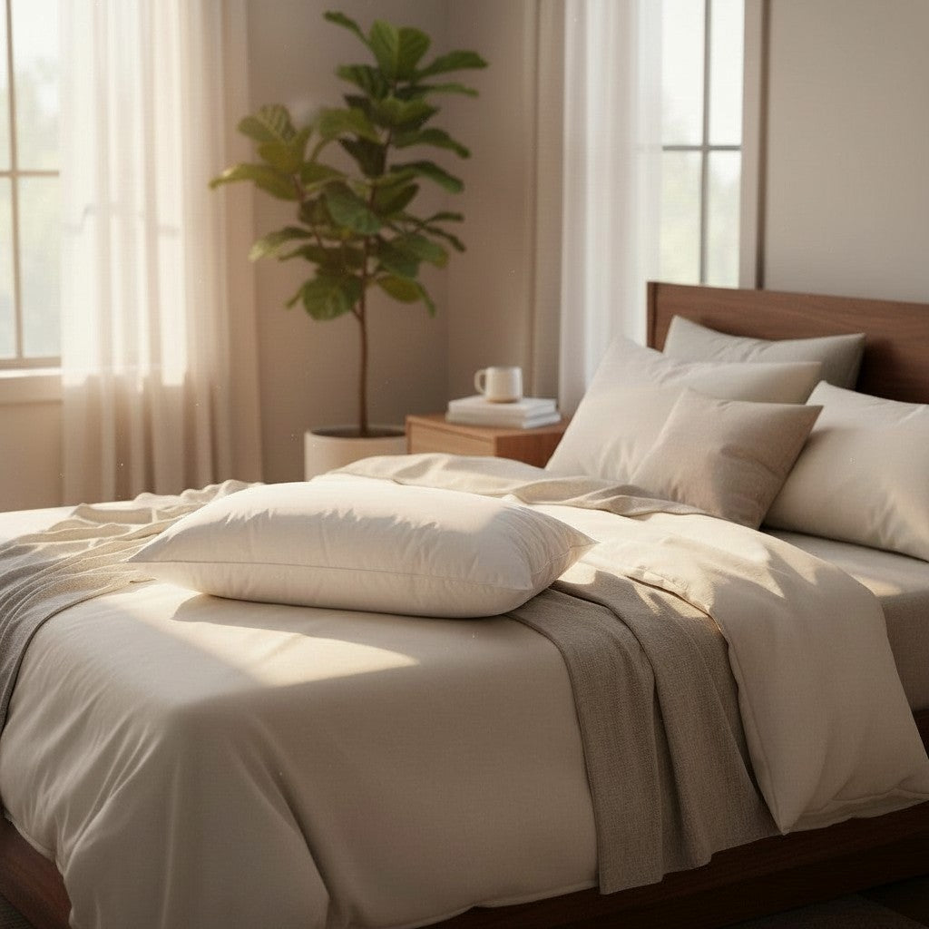 BSC Collection Microfiber Shell Economical Hospitality Pillows