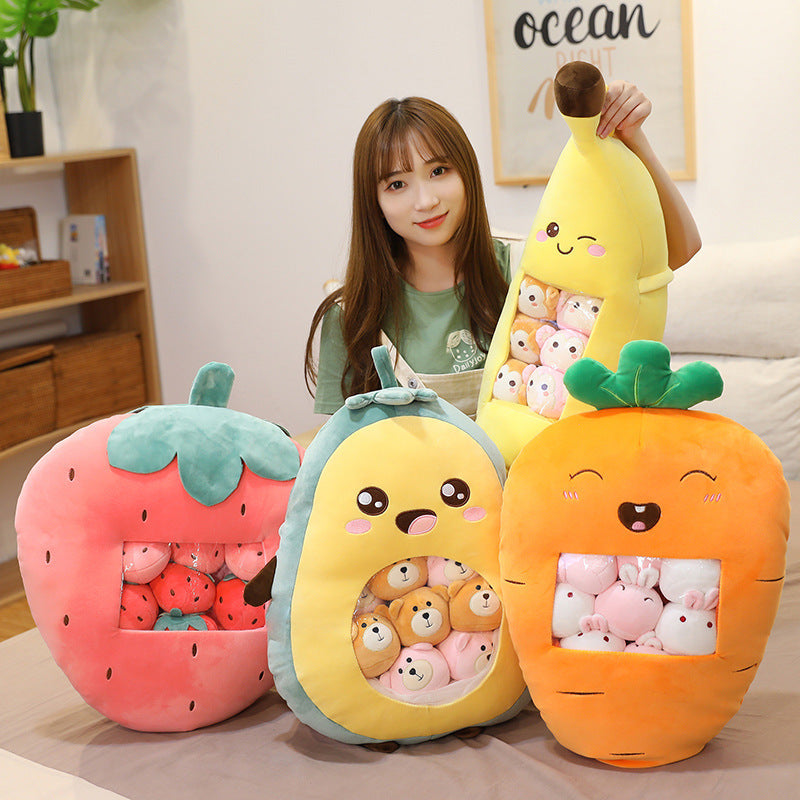Fruit Plush Pillows