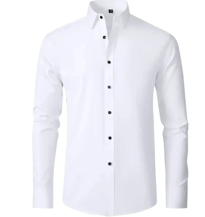 Men's Wrinkle-Free Elastic Business Shirt   $46.66 - $48.98