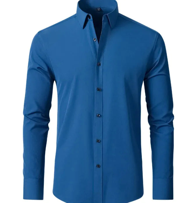 Men's Wrinkle-Free Elastic Business Shirt   $46.66 - $48.98