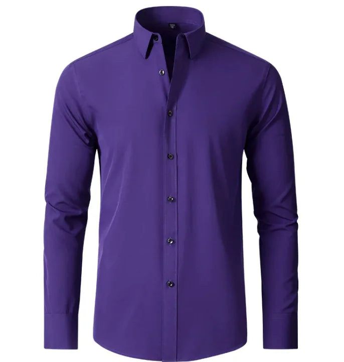 Men's Wrinkle-Free Elastic Business Shirt   $46.66 - $48.98