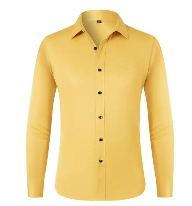 Men's Wrinkle-Free Elastic Business Shirt   $46.66 - $48.98
