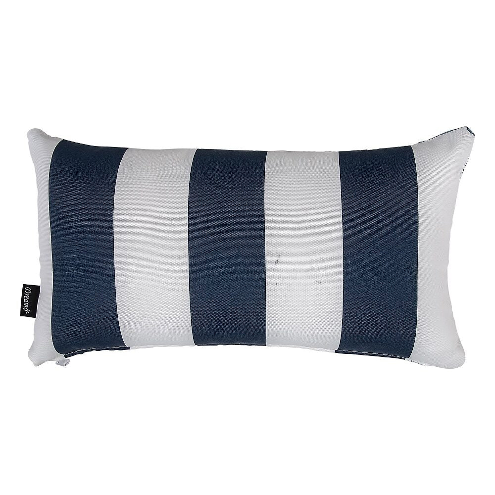NNEDSZ Bicolour Outdoor Lumbar Cushion Pillows