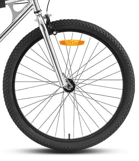 NNEDSZ Progear Bikes Classic BMX Bike 26" in Chrome