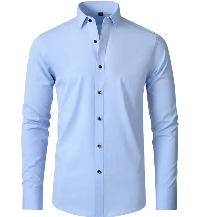Men's Wrinkle-Free Elastic Business Shirt   $46.66 - $48.98