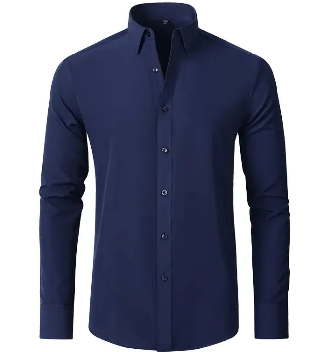 Men's Wrinkle-Free Elastic Business Shirt   $46.66 - $48.98