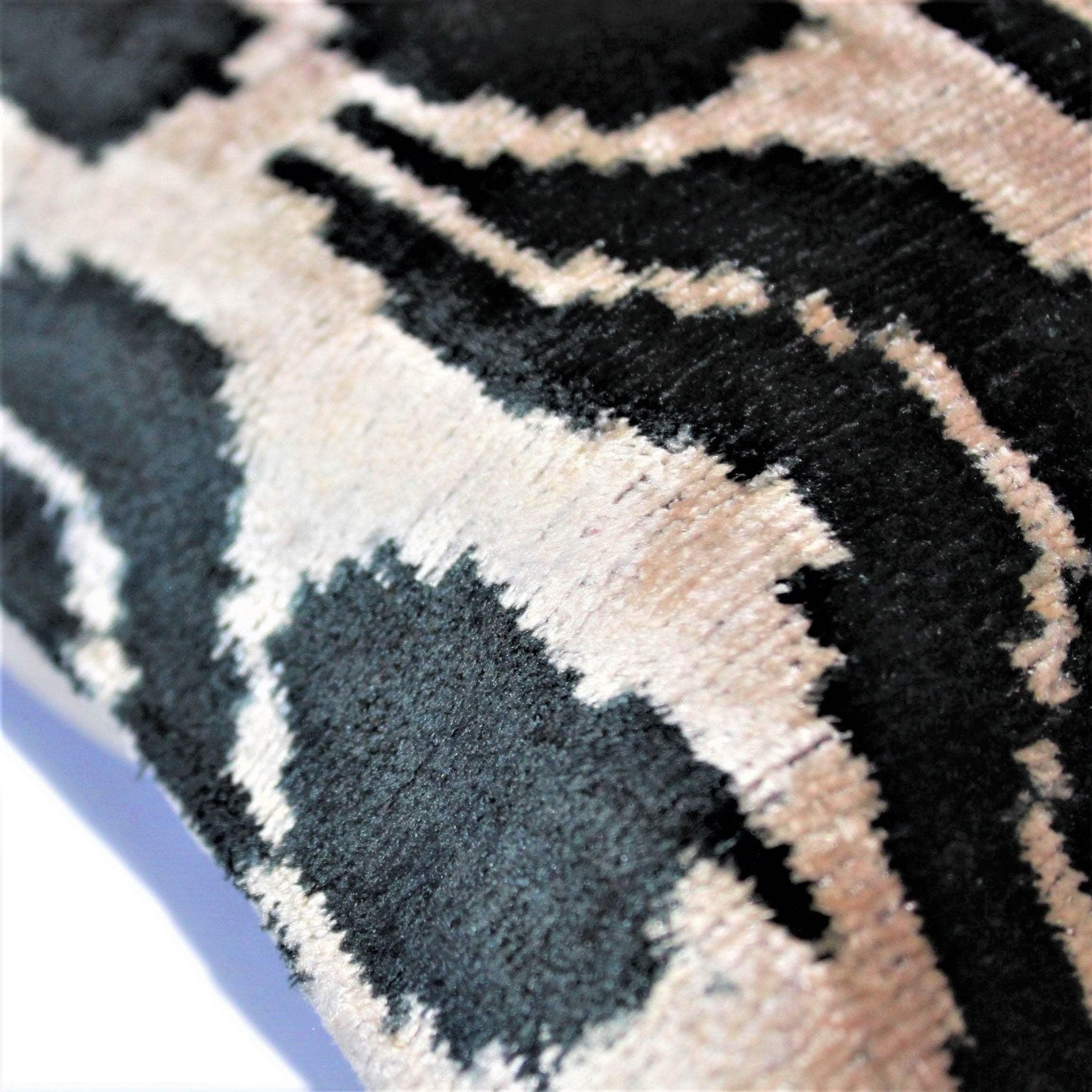 Canvello Handmade Black And Gold Pillows