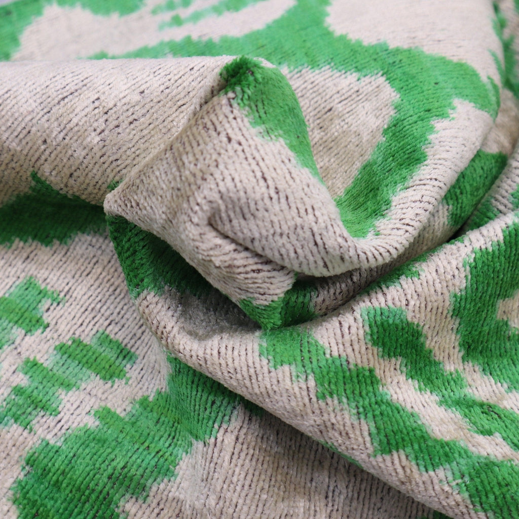 Canvello Handmade Green Velvet Throw Pillows - 16x24