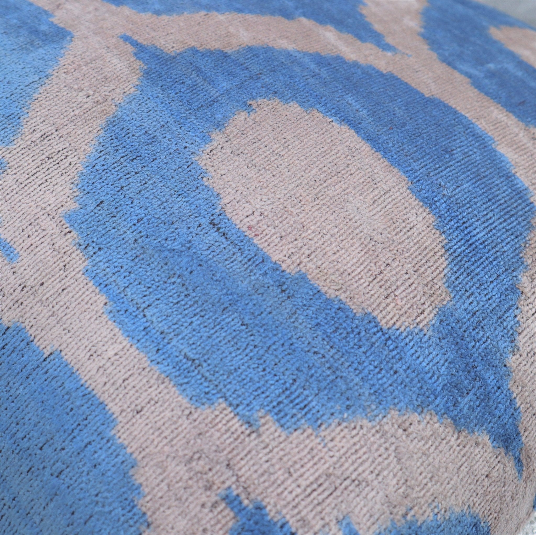 Canvello Luxurious Blue Velvet Throw Pillows - 20x20