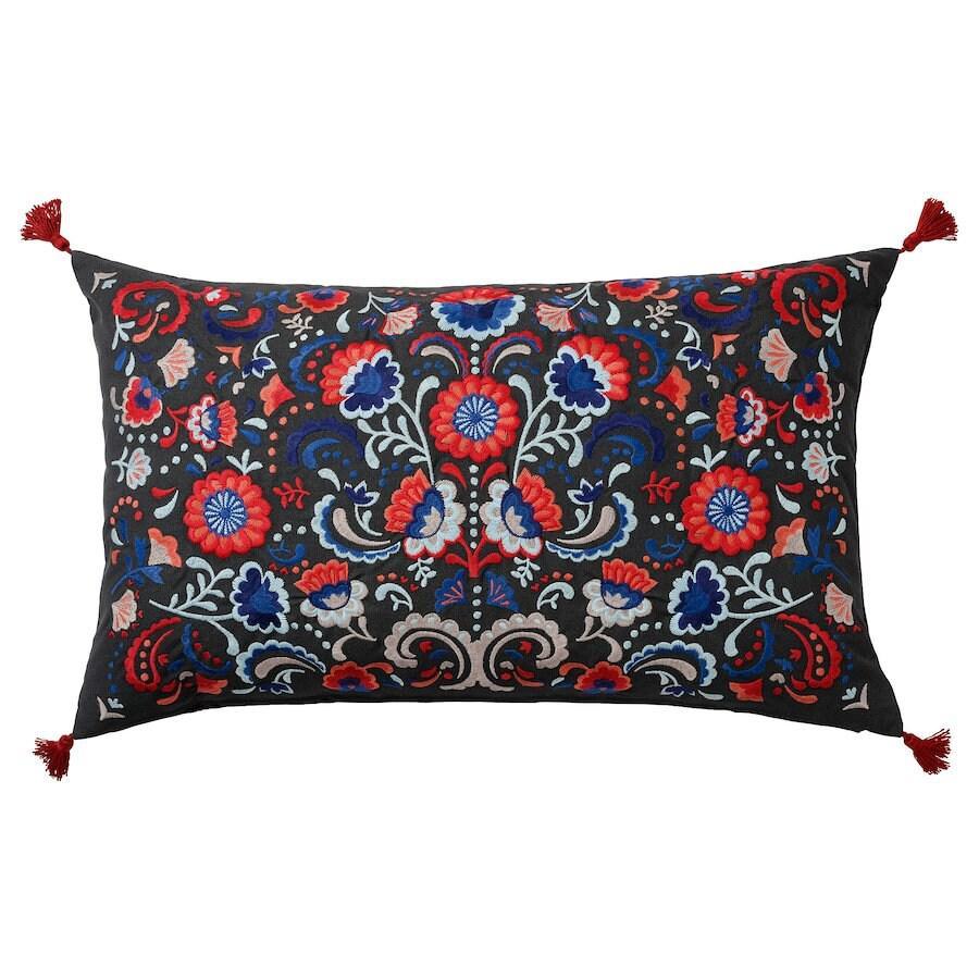 Canvello Scandinavian Embroidered Throw Pillows - 16x26