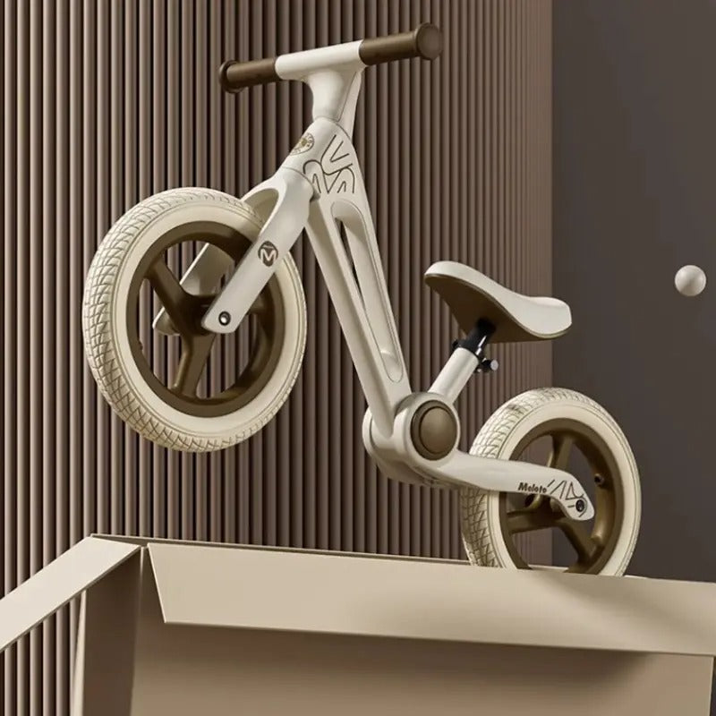 Kids Balance Bike Fiberglass Frame Wheels