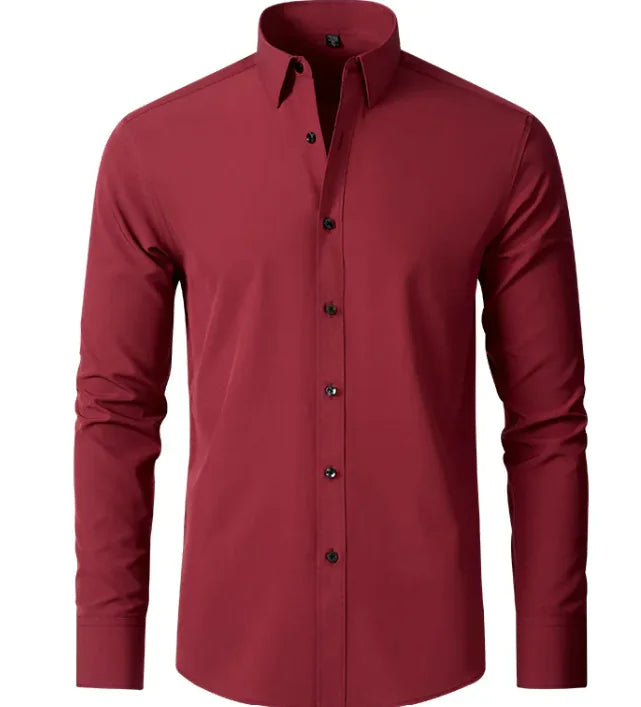 Men's Wrinkle-Free Elastic Business Shirt   $46.66 - $48.98